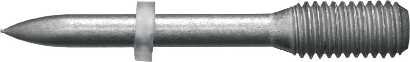 Závitový hřeb X-M8H P8 Závitový hřeb z uhlíkové oceli pro použití s technikou předvrtání DX-Kwik a prachem poháněnými vsazovacími přístroji do betonu (8mm podložka)
