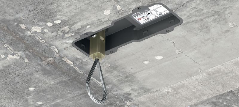HLB Lift-Box Zabetonovaný výtahářský kotevní bod pro kladky, háky nebo ostatní pomůcky během instalace a údržby výtahu Použití 1