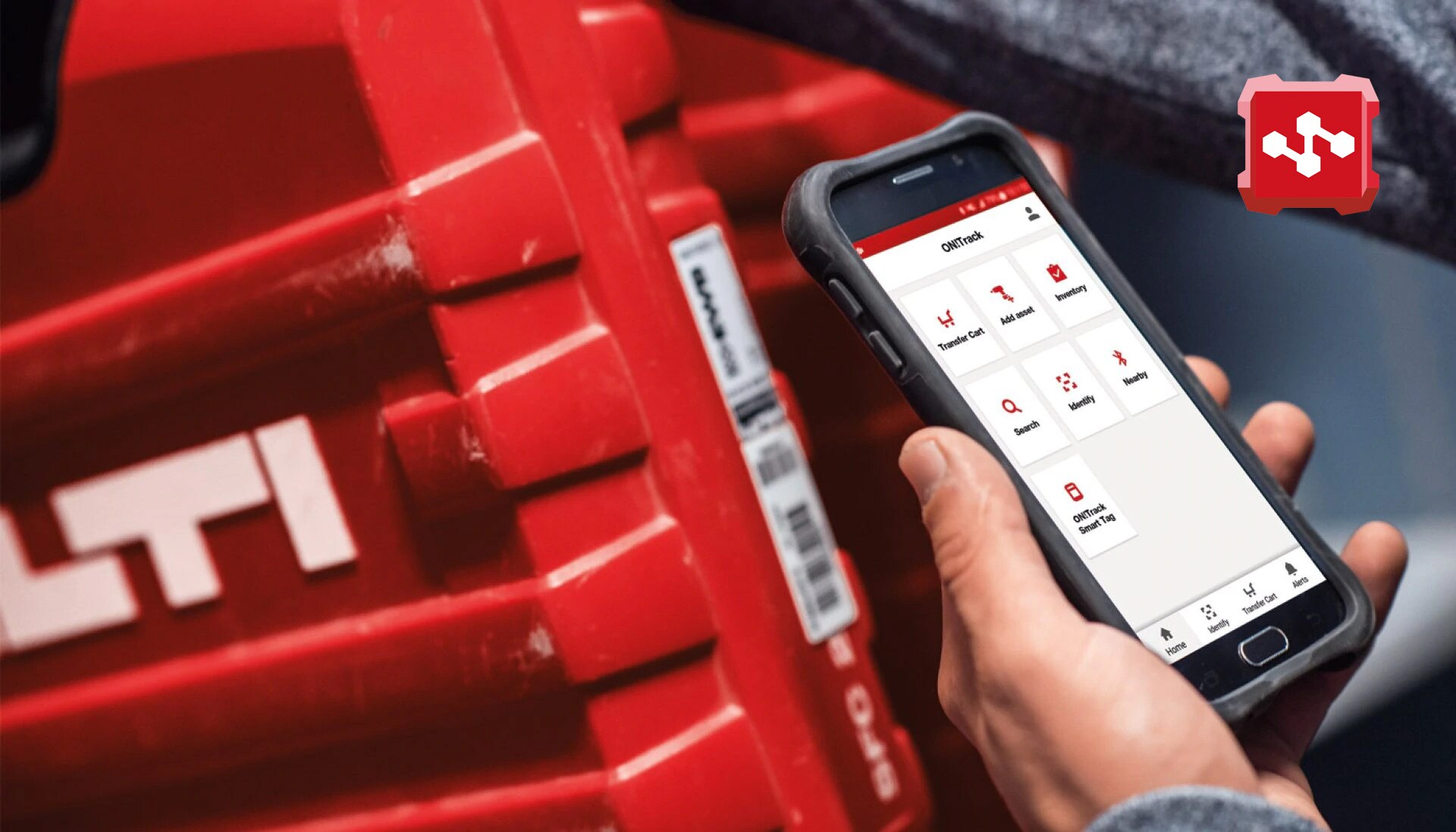 Hilti ON!Track - Řešení pro správu majetku
