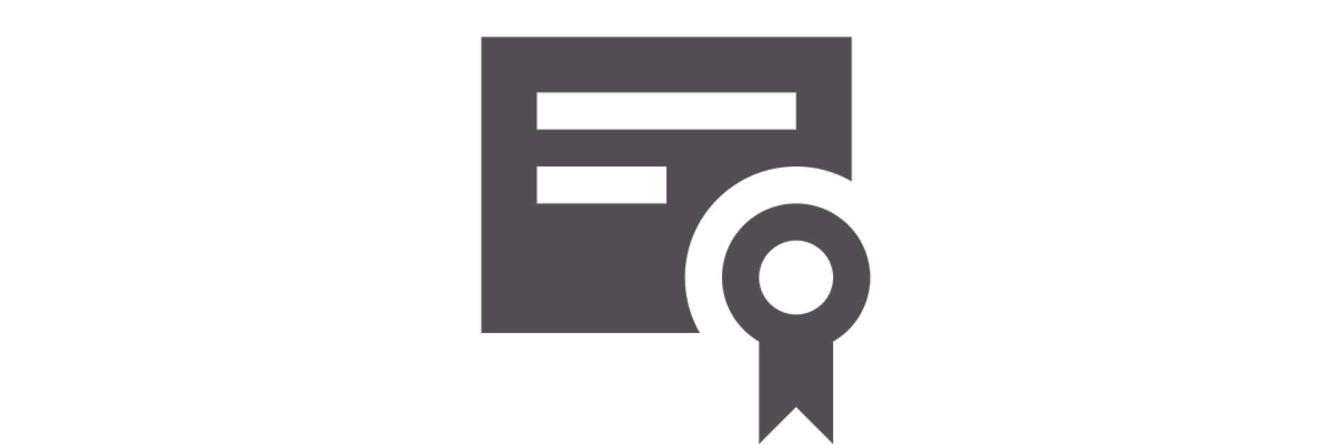 ikona certifikátu