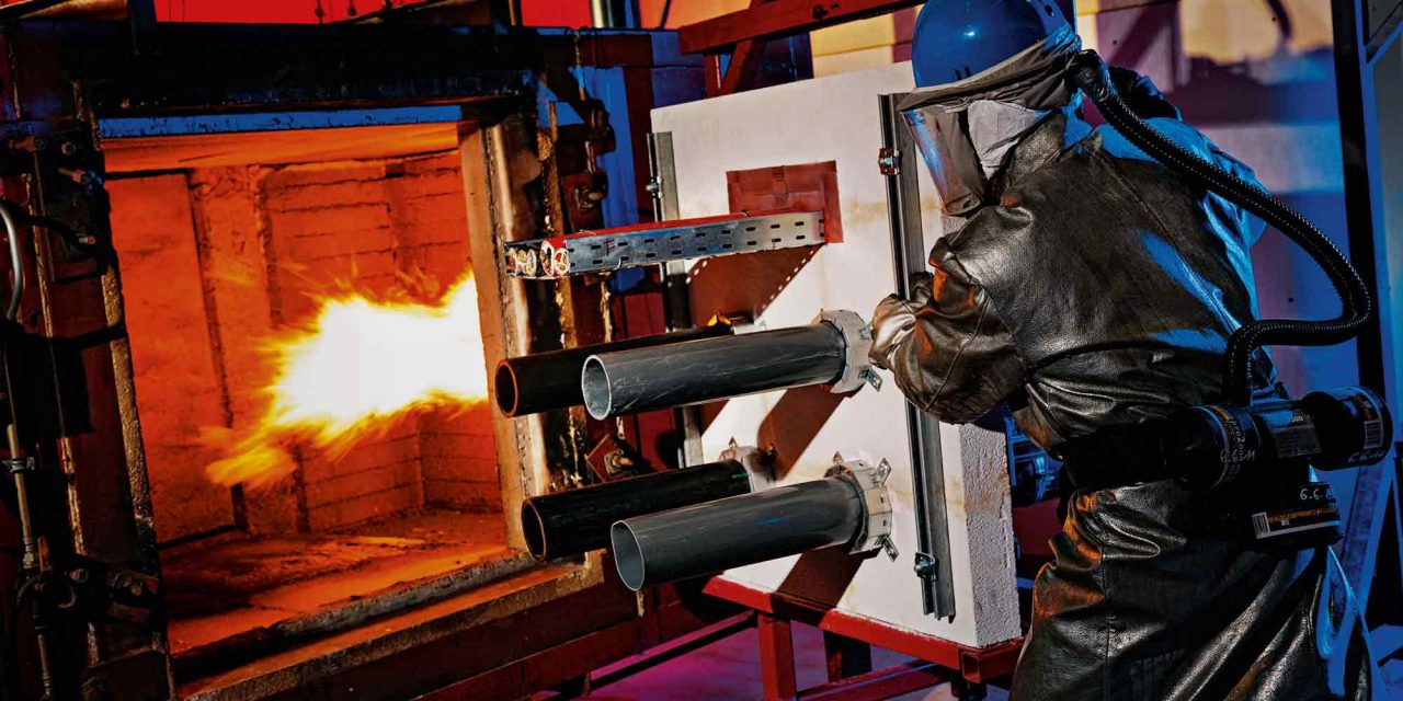 Testing of Fire Protection Products, Firestop
