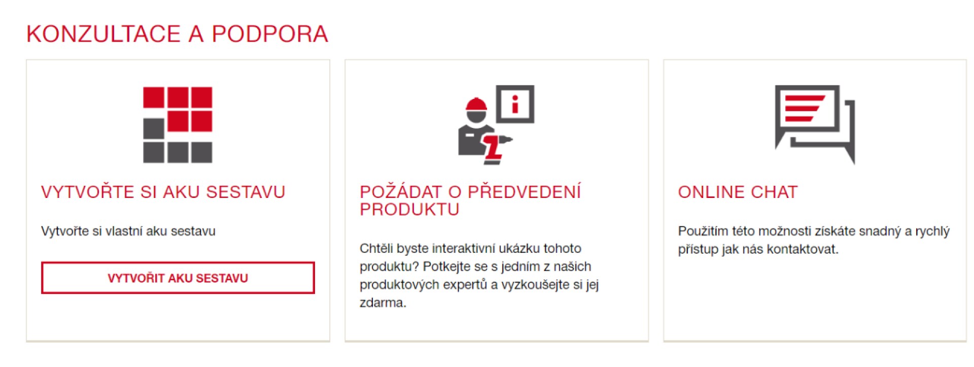 Možnost zažádat o demo ukázku