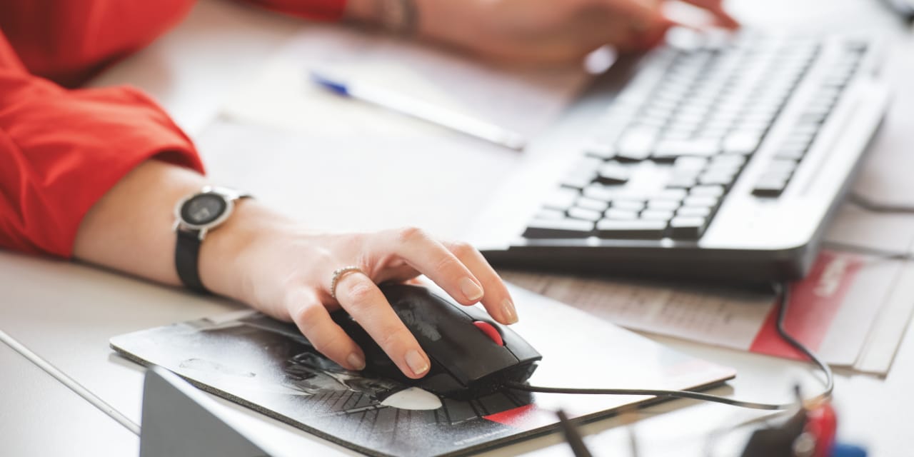 Klávesnice a myš - online školení
