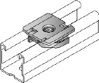 Objímkový fixační čep MQA-S Galvanicky pozinkovaný objímkový fixační čep k připojování závitových komponentů k nosníkům MQ/HS