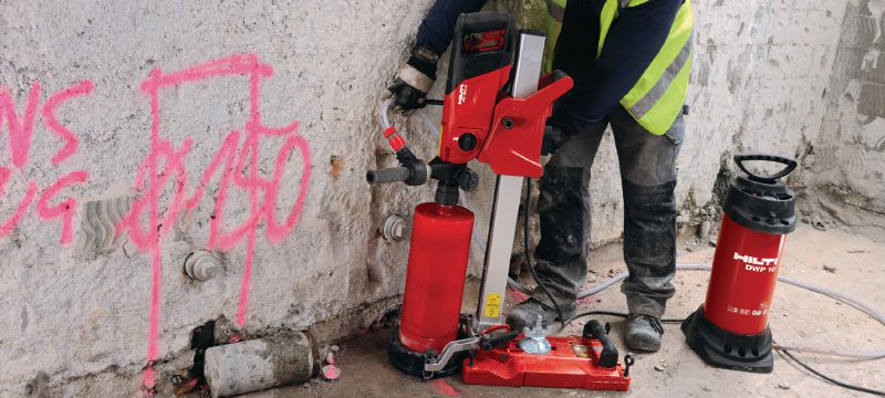 Jádrová vrtací korunka SPX-L Extra prémiová jádrová vrtací korunka k vrtání do všech typů betonu – pro stroje o výkonu < 2,5 kW Použití 1