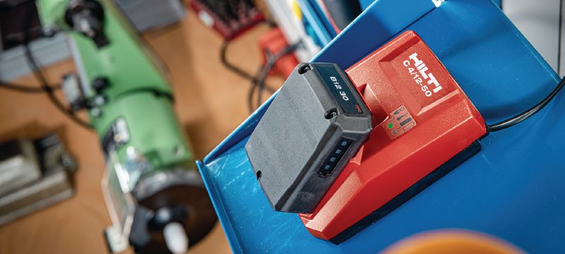 B 12-30 12V akumulátor Kompaktní a mimořádně lehký 12V li-ion akumulátor Použití 1