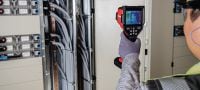PT-C Termokamera Infračervená kamera s termálním zobrazováním pro kontrolu elektrických, instalatérských, potrubních a vzduchotechnických instalací Použití 4