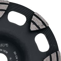 Univerzální diamantový brusný hrnec SP (DG/DGH 150) Vysoce kvalitní diamantový brusný hrnec pro diamantový brousící stroj DG/DGH 150, umožňující rychlejší broušení betonu, potěru a přírodního kamene