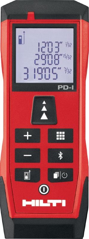 Laserový dálkoměr PD-I Robustní laserový měřič s inteligentními měřicími funkcemi a konektivitou Bluetooth® pro interiérové aplikace do 100 m/330 ft