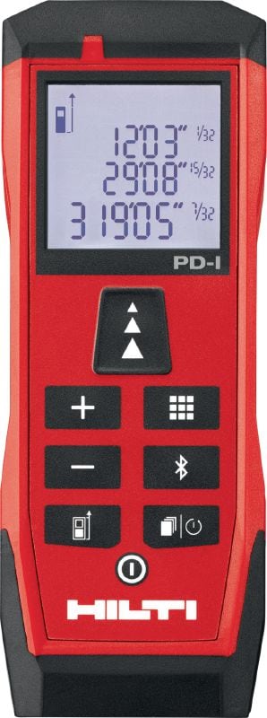 Laserový dálkoměr PD-I Robustní laserový měřič s inteligentními měřicími funkcemi a konektivitou Bluetooth® pro interiérové aplikace do 100 m/330 ft