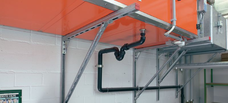 Kotevní šroub HIT-C-R Ekonomický kotevní šroub pro vytlačovací hybridní/epoxy chemické kotvy (nerezová ocel A4) Použití 1