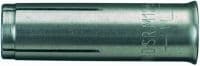 Úderová kotva HKD-SR SS316 Součástí sady nástrojů je korozivzdorná zarovnaná kotva pro venkovní použití (z nerezové oceli)