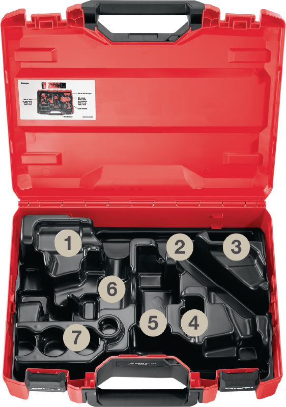 Kufr Cordl. kit 12V–3 tools prázdn. 