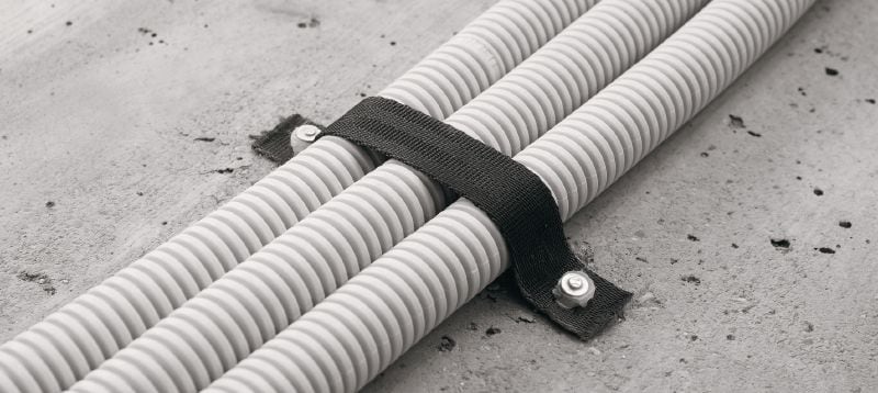 Textilní páska X-TT Textilní páska k připevňování kabelů a chrániček k podlahám Použití 1