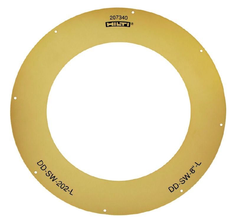 Těsnění korunky DD-SW-L Těsnění pro vodní kroužek DD-WC-ML pro vrtací korunku s průměrem od 24 mm (15/16) do 250 mm (9 13/16)