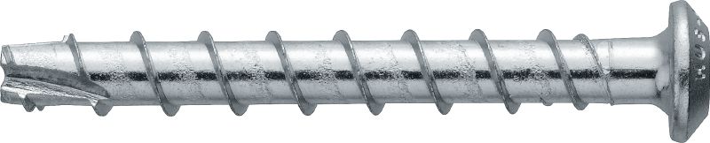 Upevňovací šroub HUS3-PS 6 Univerzální upevňovací šroub s malou plochou hlavou (uhlíková ocel)