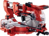 SM 60-22 Akumulátorová pokosová pila Pokosová pila s možností příčného řezu až 100 x 355 mm a řezání pod úhlem až 48° (akumulátorová platforma Nuron)