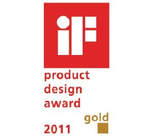                Tento produkt byl oceněn IF cenou za design „Gold“.            