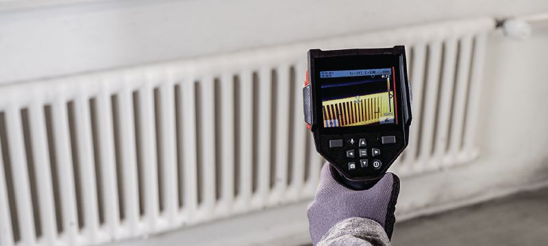 PT-C Termokamera Infračervená kamera s termálním zobrazováním pro kontrolu elektrických, instalatérských, potrubních a vzduchotechnických instalací Použití 1