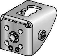 Spojky MQ3D-F Žárově pozinkované (HDG – Hot-Dip Galvanized) prvky k montáži 3D konstrukcí přímo na stavbě
