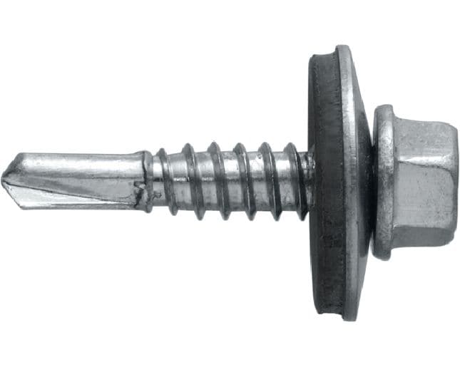Samovrtné šrouby do kovu S-MD LS Samovrtný šroub (nerezová ocel A2) s podložkou ke vzájemnému připevňování tenkých až středně silných plechů (do 4 mm)