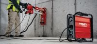 Mobilní napájecí stanice B 3600 Přenosný, dočasný zdroj elektrické energie s vysokým výstupním výkonem a kapacitou. To umožňuje napájení i těch nejvýkonnějších elektrických strojů v náročných podmínkách. Použití 1
