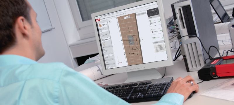 PROFIS Engineering Suite – software pro navrhování upevňování Cloudový inženýrský software PROFIS pro návrhy upevňování ocel-beton a beton-beton v souladu s širokou škálou předpisů a schválení Použití 1