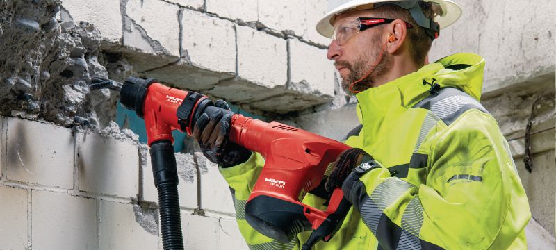 TE 500 SDS-Max Sekací kladivo Sekací kladivo SDS Max (TE-Y) pro lehké sekací práce v betonu a zdivu Použití 1