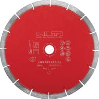 Univerzální diamantový kotouč SPX se sníženou hlučností Extra prémiový tichý diamantový kotouč s technologií Equidist optimalizovaný na řezání do různých základních materiálů