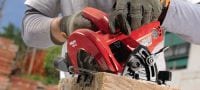 Okružní pila SCW 70 Okružní pila pro přímé řezy do masivních materiálů o hloubce až 70 mm Použití 3