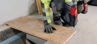 Kotevní šroub do betonu HUS2-H Prémiový upevňovací šroub pro rychlejší trvalé a dočasné kotvení do betonu (uhlíková ocel, šestihranná hlava) Použití 1