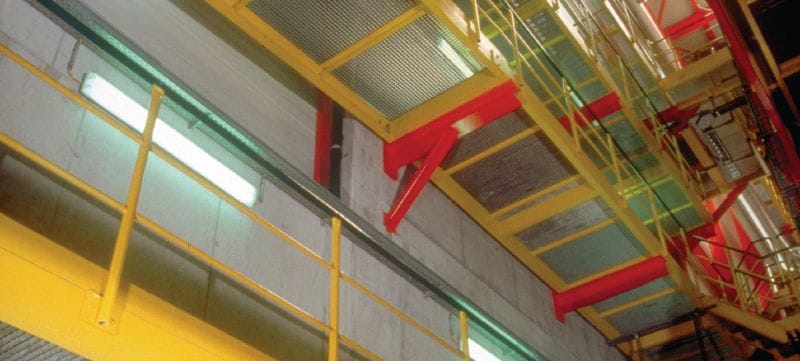 Samořezná kotva HDA-PR Vysoce únosná samořezná kotva pro dynamická zatížení (nerez) Použití 1