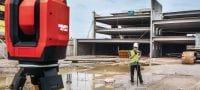 Digitální přístroj k zaměřování PLT 300 Automatizovaný stavební zaměřovací přístroj urychlí zaměřovací práce na stavbách díky digitálním postupům a BIM Použití 1