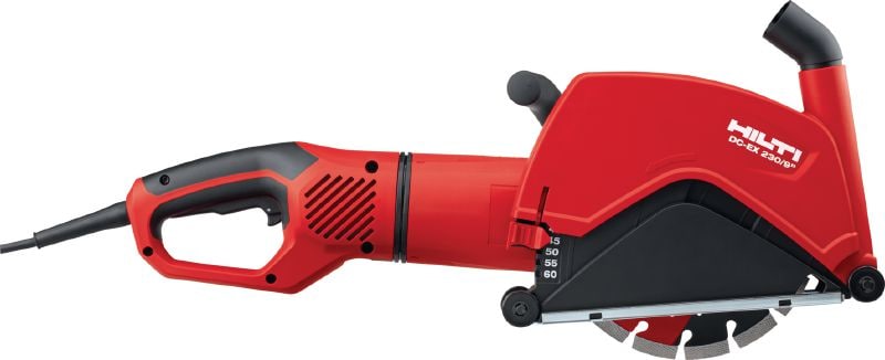 Úhlová bruska AG 230-27DB 2700W úhlová bruska s bezpečnostním spínačem, otočnou rukojetí a brzdou pro kotouče do 230 mm