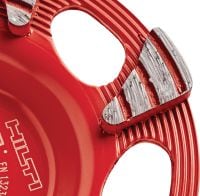 Univerzální diamantový brusný hrnec SPX (pro DG/DGH 150) Vysoce kvalitní diamantový brusný hrnec pro diamantový brousící stroj DG/DGH 150, umožňující rychlejší broušení betonu, potěru a přírodního kamene