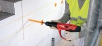Izolační příchytka XI-FV Izolační příchytky s certifikací ETICS na připevňování minerální vlny a EPS izolačních desek na měkký i tvrdý beton Použití 1