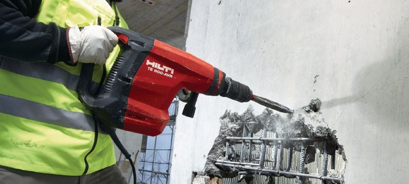 TE-SW-SM TE-S špičatý sekáč na vysekávání otvorů do betonu Použití 1