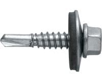 Samovrtné šrouby do kovu S-MD LS Samovrtný šroub (nerezová ocel A2) s podložkou ke vzájemnému připevňování tenkých až středně silných plechů (do 4 mm)