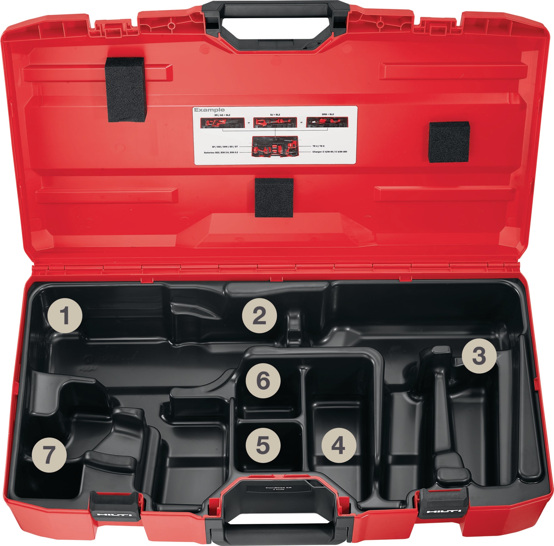 L tools. Хилти чемодан для инструмента. 1” Medium Tool Kit (LCN) Hilti. Чемодан te 500 Hilti #2234363. Hilti SJD В кейсе.
