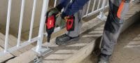Upevňovací šroub HUS3-H Extra prémiový upevňovací šroub pro rychlejší trvalé a dočasné připevnění do betonu (uhlíková ocel, šestihranná hlava) Použití 5