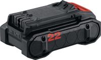 Akumulátor B 22-55 Nuron Kompaktní a lehký 22V li-ion akumulátor pro méně náročné práce prováděné za použití nářadí s elektrickým pohonem Nuron