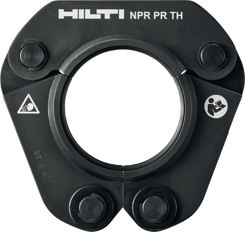 Lisovací kroužek na trubky NPR PR TH Potrubní objímky pro profily TH do 63 mm. Kompatibilní se stroji na potrubní objímky NPR 32-A.