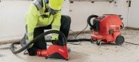 Úhlová bruska AG 230-27DB 2700W úhlová bruska s bezpečnostním spínačem, otočnou rukojetí a brzdou pro kotouče do 230 mm Použití 3
