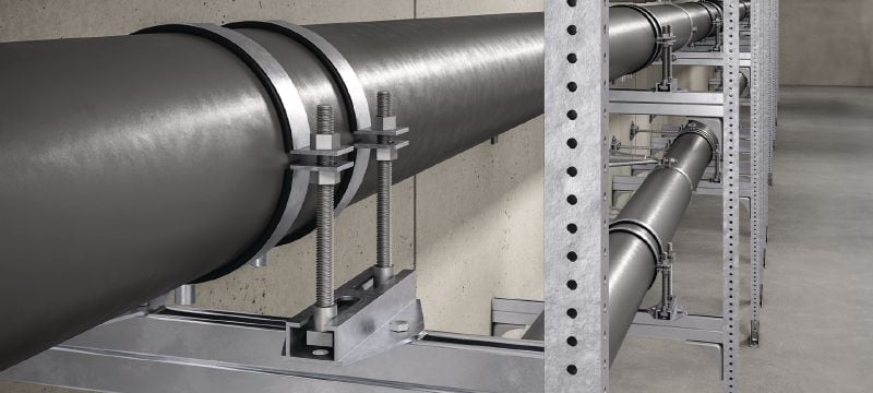MT-50D C-nosník Střední dvojitý C-nosník pro použití s komponenty MT-FL/MT-TL ve vnitřním prostředí. Použití 1