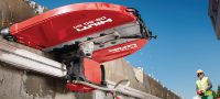 Equidist kotouč stěnové pily SPX MCL (60H: pro pily Hilti a Husqvarna®) Extra prémiový kotouč pro stěnové pily (15 kW) pro vysokou rychlost řezání a delší životnost v železobetonu (upínání 60H je kompatibilní se stěnovými pilami Husqvarna®) Použití 4