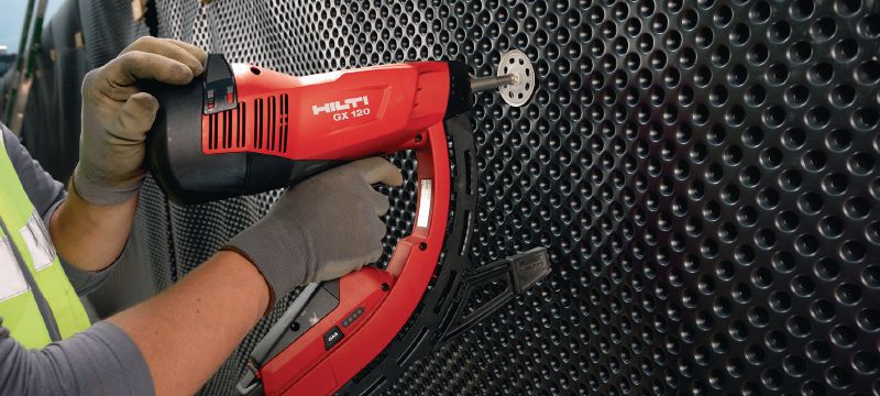 Měkká podložka X-SW 60 MX Měkká podložka k použití s páskovanými hřeby pro upevnění hydroizolační membrány k betonu nebo plnému zdivu Použití 1
