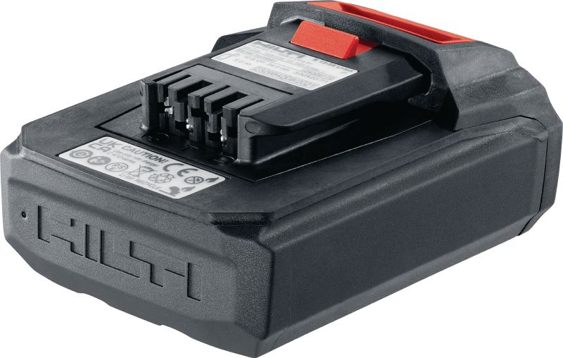 B 12-55 12V akumulátor Kompaktní, vysokokapacitní li-ion akumulátor 12 V, 5,0 Ah s modernizovanými články typu 21700, které umožňují zvládnutí více práce při jednom nabití