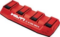 Nabíječka na více akumulátorů C4/36-MC4 Univerzální nabíječka na více akumulátorů najednou pro všechny Li-ion akumulátory Hilti