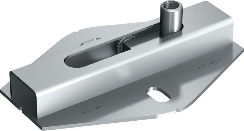 MRG 2,0-R Dvojité kluzné uložení Žárově pozinkované (HDG – hot-dip galvanized) dvojité kluzné uložení při středně náročných aplikacích topení a chlazení