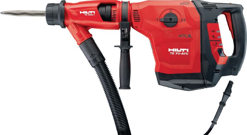 Kombinované kladivo TE 70-ATC/AVR Velmi výkonné kombinované kladivo SDS-Max (TE-Y) s nízkými vibracemi pro náročné vrtání a sekání do betonu
